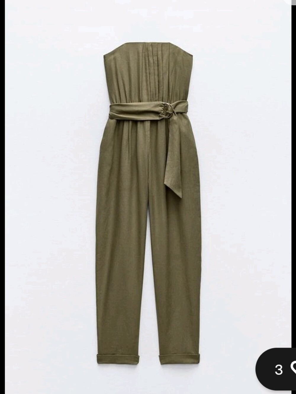 New With Tags! Zara Jumpsuit Hamptons Weekend Rich Girl Starter Pack